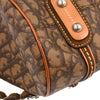 Christian Dior Vintage Trotter Romantique Flap Bag Diorissimo Coated Canvas