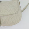 Secondhand Christian Dior Vintage Honeycomb Flap Crossbody Bag Canvas and