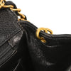 Chanel Vintage CC Flap Shoulder Bag Quilted Caviar