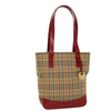 Secondhand Burberry Nova Check Tote Nylon and