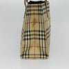 Secondhand Burberry Top Handle Tote Haymarket