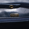 Secondhand Bally Vintage Handbag Navy Leather Bags