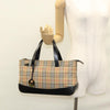 Secondhand Burberry Nova Check Handbag Nova Check Canvas and
