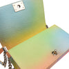 Secondhand Chanel Rainbow Boy Flap Bag Quilted Painted Caviar