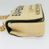 Secondhand Burberry Lola Shoulder Bag Printed Raffia
