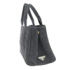 Secondhand Prada Canapa Tote Black Denim Jeans Accessories