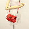 Secondhand Chloe Lily Handbag Red Leather Bags