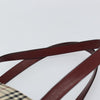 Burberry Nova Check Tote Canvas and Leather