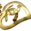 Secondhand Chanel CC Heart Pendant Necklace