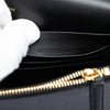 Secondhand Saint Laurent Embroidered Satin Monogram Kate Tassel Wallet on Chain