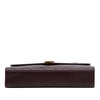 Secondhand Saint Laurent Large Chevron Grain de Poudre Monogram Envelope Bag