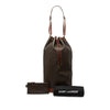 Secondhand Saint Laurent Le Monogramme Coated Canvas Long Bucket Bag