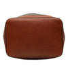 Secondhand Saint Laurent Le Monogramme Coated Canvas Long Bucket Bag