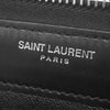 Secondhand Saint Laurent Leather Tiny Cassandre Zip Around Long Wallet