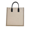 Secondhand Saint Laurent Mixed Fibers Rive Gauche North South Tote
