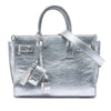 Secondhand Saint Laurent Nano Metallic Crinkled Calfskin Supple Sac De Jour Satchel