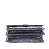 Secondhand Saint Laurent Small Glitter Leather Monogram Sunset Crossbody