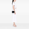 Secondhand Saint Laurent Small Suede Monogram Stone Studded Kate Crossbody