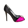 Secondhand Giuseppe Zanotti Brooch Satin Pumps - '10s