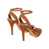Secondhand Gucci Suede Ankle Strap Heels - '10s