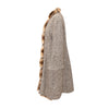 Secondhand Gianfranco Ferré Overcoat with Fur Inserts - '90s