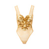 Secondhand Gianfranco Ferré Embellished Bodysuit - '90s
