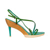 Secondhand Miu Miu Wooden Strap Heels - '00s