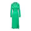 Secondhand Prada Ruffle Collar Long Dress - '20s