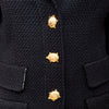 Secondhand Valentino Boutique Wool Set with Turtle Buttons