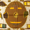 Secondhand Hermès "Les Voitures a Transformation" Scarf - '90s