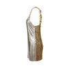 Secondhand Fausto Pugliesi Metallic Dress - '00s