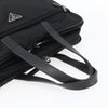 Prada Convertible Front Zip Tessuto with Saffiano Leather