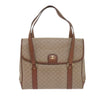 Celine Vintage Macadam Canvas and Leather