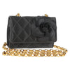 Chanel Vintage Camellia Flap Satin