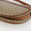 Celine Vintage Macadam Circle Logo Canvas and Leather