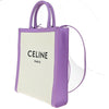 Celine Vertical Cabas Tote Canvas with Leather