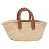 Chloe Marcie Basket Raffia and Leather