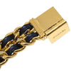 Chanel Premiere Rock Quartz Plated Metal and Leather