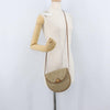 Christian Dior Vintage Honeycomb Flap Canvas and Leather