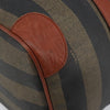 Fendi Vintage Pequin Boston Coated Canvas