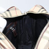 Burberry Zip Messenger Nova check Canvas and Leather