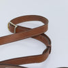 Celine Vintage Macadam Circle Logo Canvas and Leather