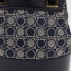 Salvatore Ferragamo Gancini Canvas and leather