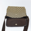Gucci Flap Messenger GG Coated Canvas