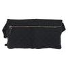 Gucci Vintage Double Belt GG Canvas with Leather