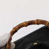 Gucci Vintage Bamboo Leather