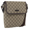 Gucci Flap Messenger GG Coated Canvas