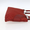 Gucci Vintage Ring Tote GG Canvas with Leather