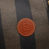 Fendi Vintage Pequin Convertible Boston Coated Canvas