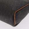 Christian Dior Vintage Honeycomb Zip Coated Canvas